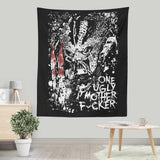 One Ugly Hunter - Wall Tapestry