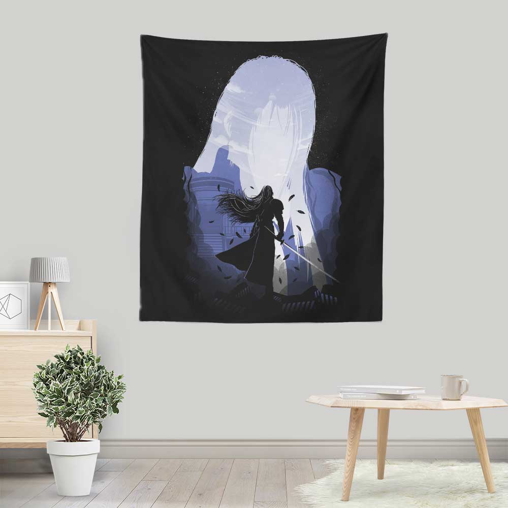 One Winged Landscape - Wall Tapestry