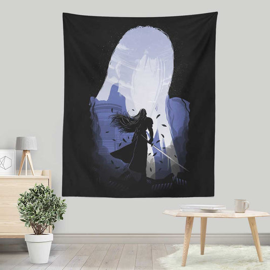 One Winged Landscape - Wall Tapestry