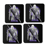One Winged Silhouette - Coasters