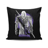 One Winged Silhouette - Throw Pillow