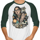 One with Nature - 3/4 Sleeve Raglan T-Shirt