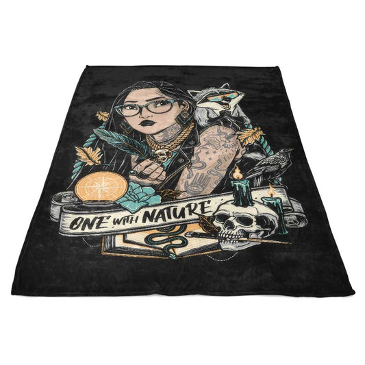 One with Nature - Fleece Blanket
