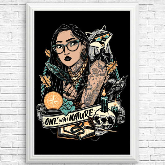 One with Nature - Posters & Prints