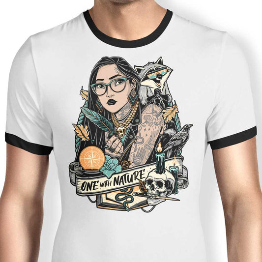 One with Nature - Ringer T-Shirt