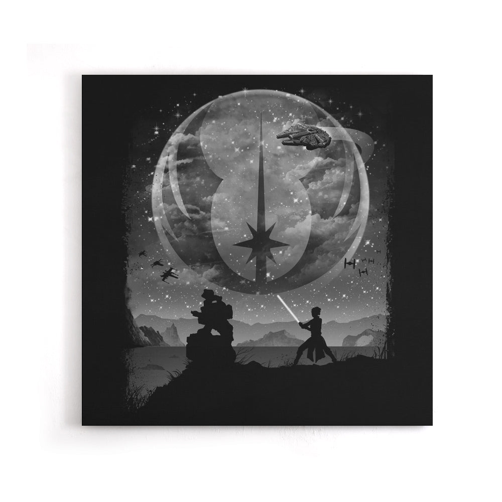 One With the Force - Canvas Print