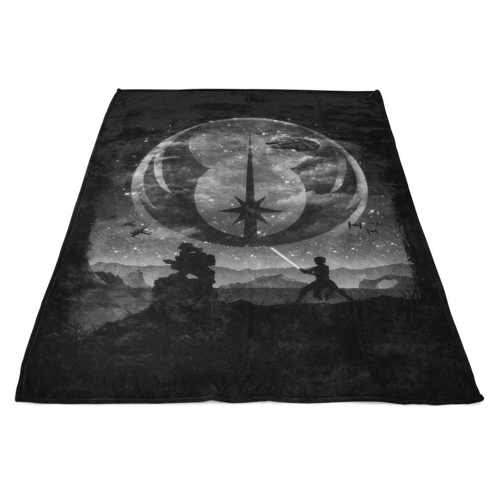 One With the Force - Fleece Blanket