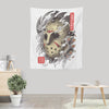 Oni 13 Mask - Wall Tapestry