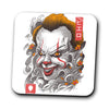 Oni Clown Mask - Coasters