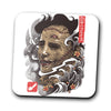 Oni Leather mask - Coasters