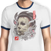 Oni Slasher Mask - Ringer T-Shirt