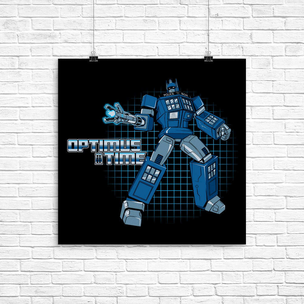 Optimus Time - Poster