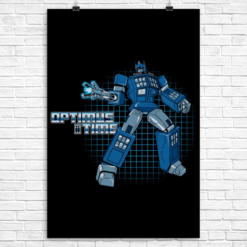 Optimus Time - Poster
