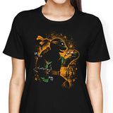 Orange Partying Ninja - Women's Apparel
