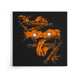 Orange Rage - Canvas Print