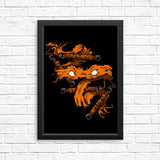 Orange Rage - Posters & Prints