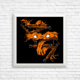 Orange Rage - Posters & Prints