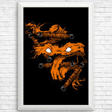 Orange Rage - Posters & Prints