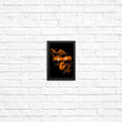 Orange Rage - Posters & Prints