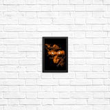 Orange Rage - Posters & Prints
