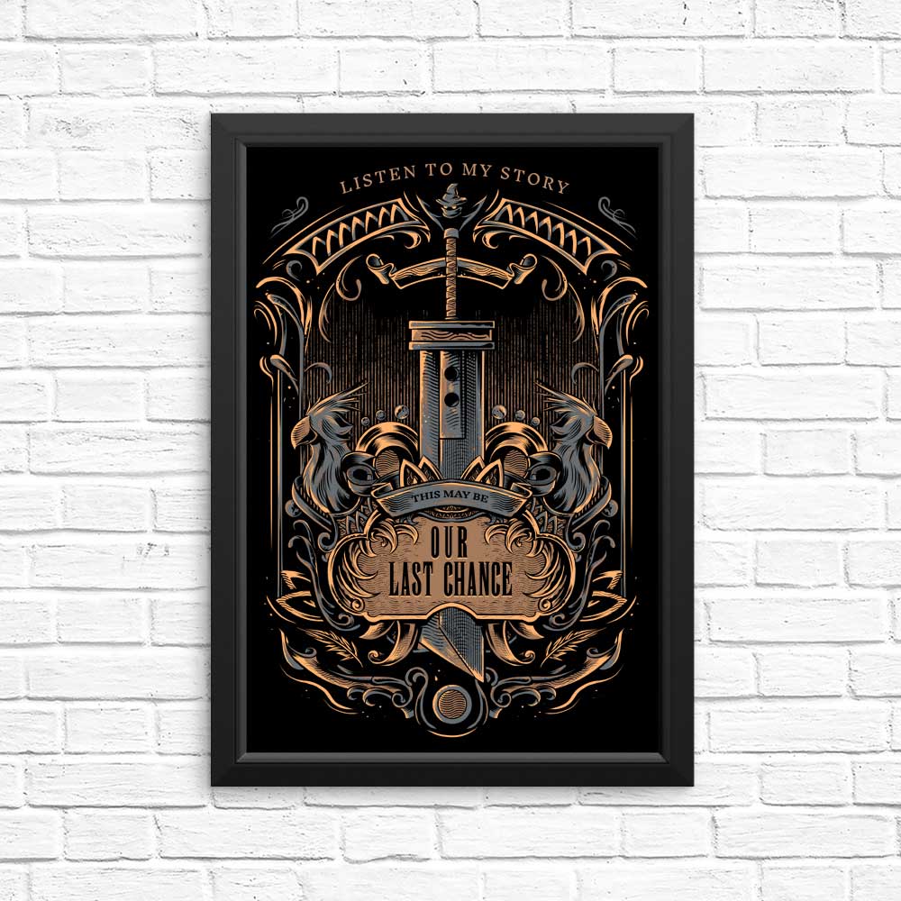 Our Last Chance - Posters & Prints