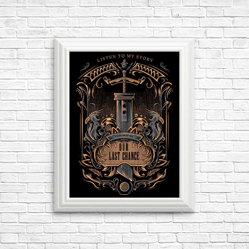 Our Last Chance - Posters & Prints