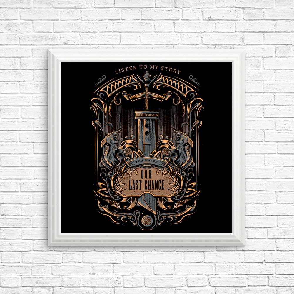 Our Last Chance - Posters & Prints