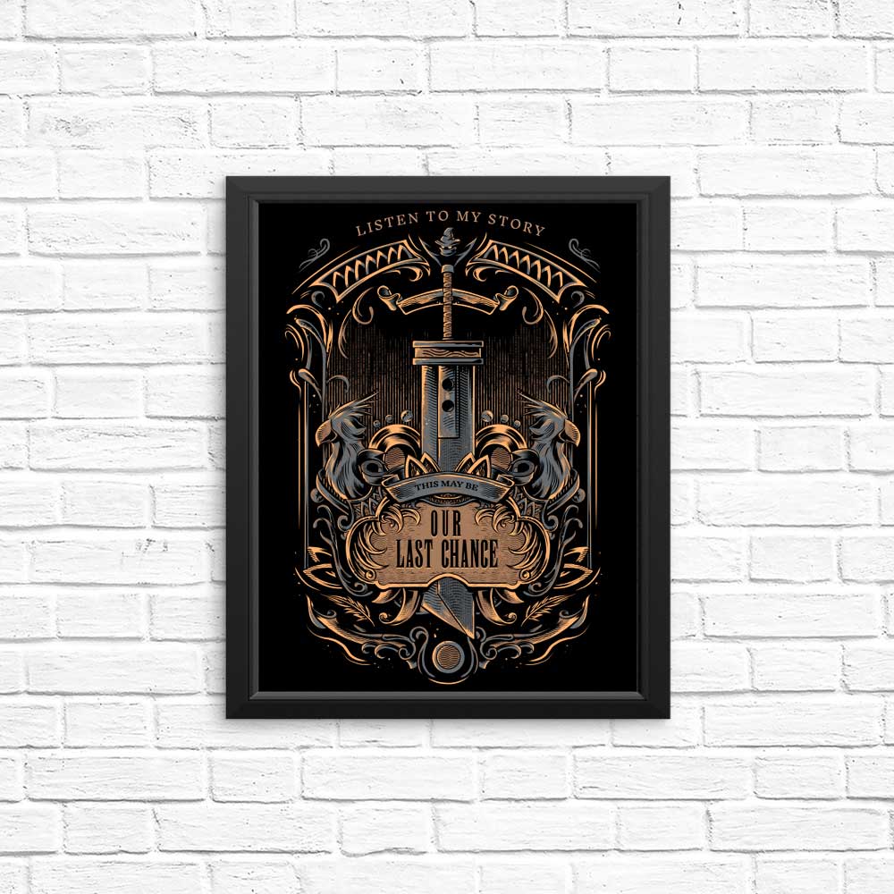 Our Last Chance - Posters & Prints