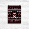Our Sweaters are Stitched - Poster
