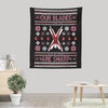 Our Sweaters are Stitched - Wall Tapestry