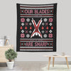 Our Sweaters are Stitched - Wall Tapestry