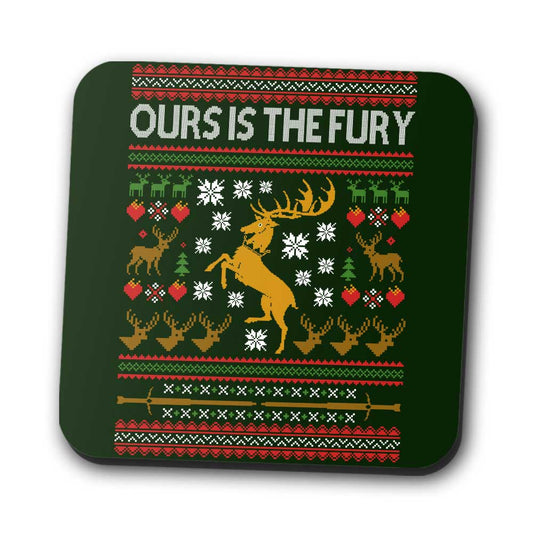 Ours is the Holiday - Coasters