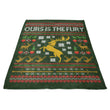 Ours is the Holiday - Fleece Blanket