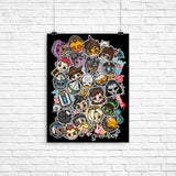 Overcute Heroes - Poster