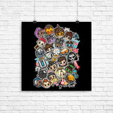 Overcute Heroes - Poster