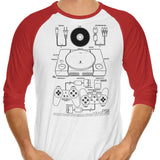 PSX - 3/4 Sleeve Raglan T-Shirt