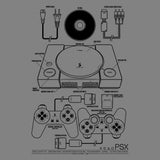 PSX - 3/4 Sleeve Raglan T-Shirt