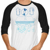 PSX2 - 3/4 Sleeve Raglan T-Shirt