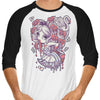 Painting the Roses Red - 3/4 Sleeve Raglan T-Shirt