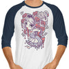 Painting the Roses Red - 3/4 Sleeve Raglan T-Shirt