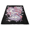 Painting the Roses Red - Fleece Blanket