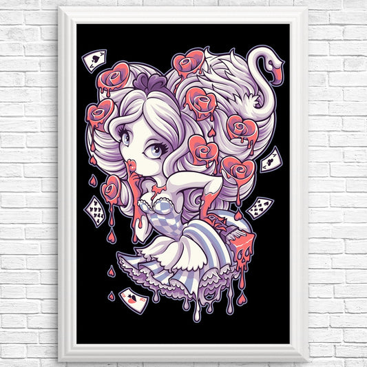 Painting the Roses Red - Posters & Prints