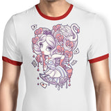 Painting the Roses Red - Ringer T-Shirt