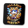 Paladin at Your Service - Coasters
