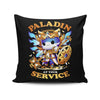Paladin at Your Service - Throw Pillow