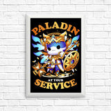 Paladin at Your Service - Posters & Prints