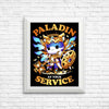 Paladin at Your Service - Posters & Prints