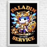 Paladin at Your Service - Posters & Prints