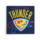 Pallet Town Thunder - Canvas Print