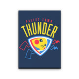 Pallet Town Thunder - Canvas Print